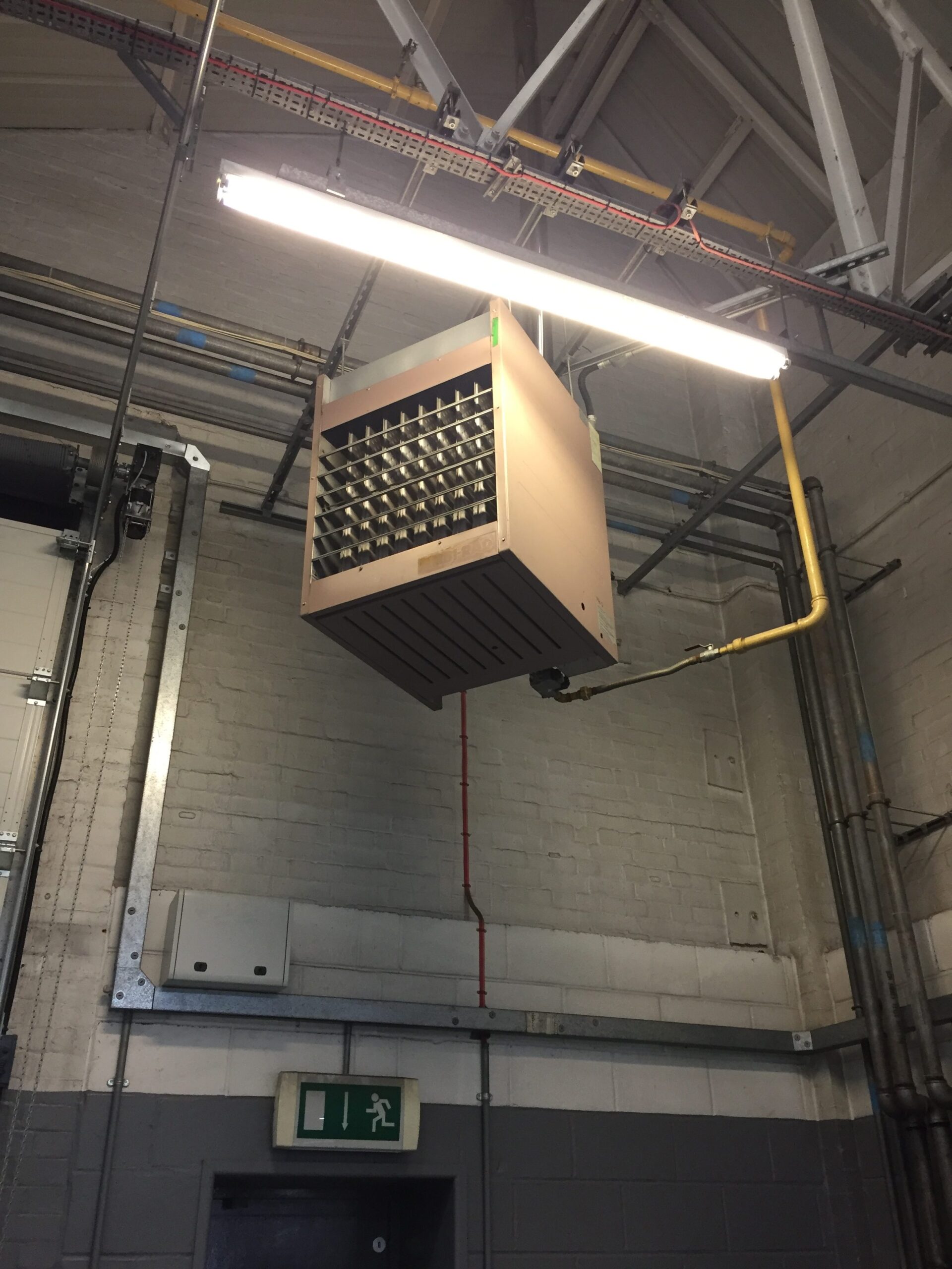 Overhead Air Heater Servicing